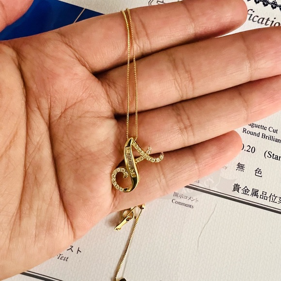 Preloved Initial Necklace - Picture 1 of 4